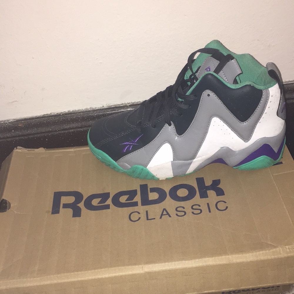 Worn once- Reebok Kamikaze II MID